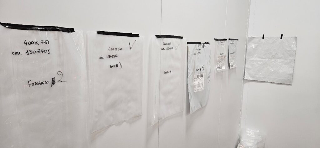 The range of bags we have to contend with on this one system